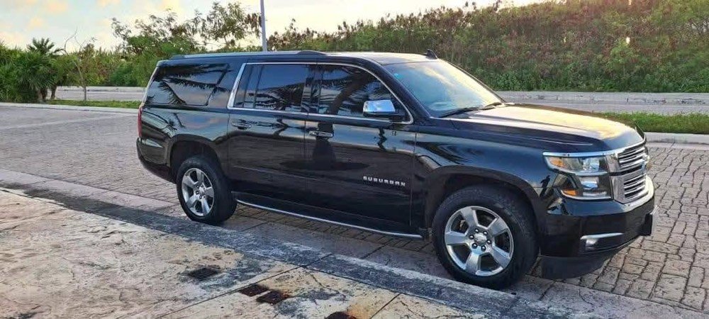 Black Chevrolet Suburban VIP